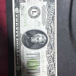 1934 $20 Federal Reserve Note – San Francisco “L” District – Vintage Collector Bill