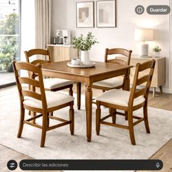 Wood Square Dinning table