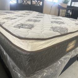 Full-Size Mattress And Boxspring Set