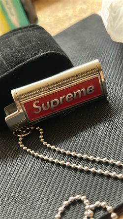 Supreme Metal Lighter Holster (Silver) - SS19 Authentic
