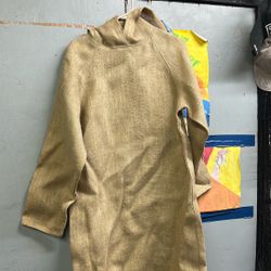 Burlap Hooded Costume - Smock