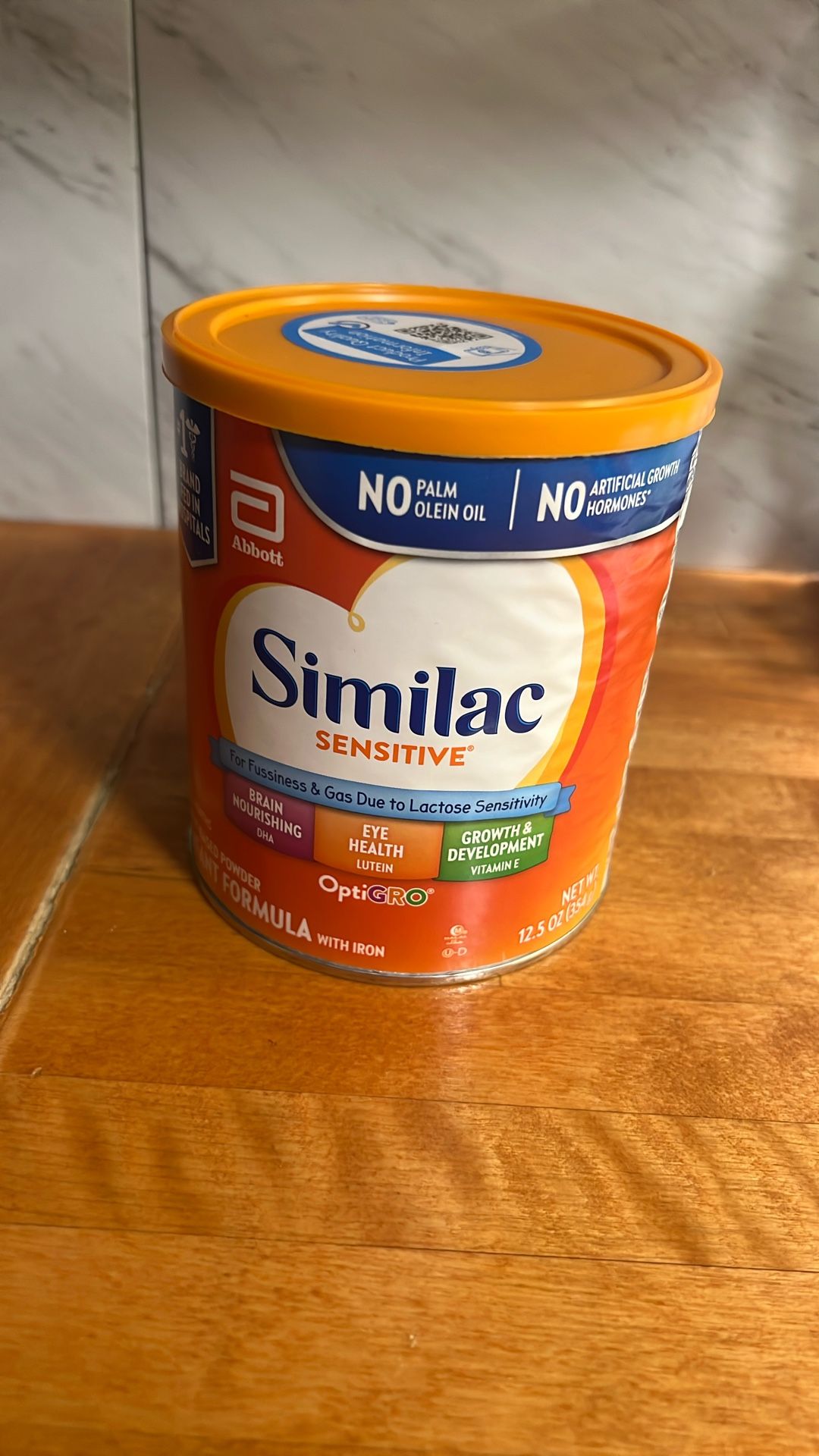 Similac Sensitive 12.5 oz Formula Can