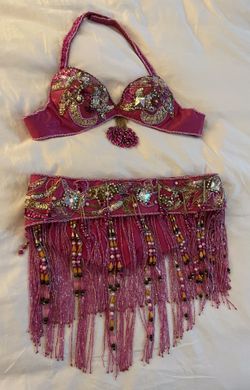 Gorgeous Exotic Bellydance Performance Grade Costume & Halloween Fun