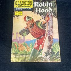 Vintage Comic Book Robin Hood, # 7