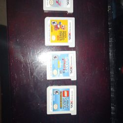 4 Nintendo 3DS games