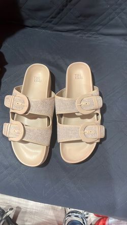 Time and tru beige sandals