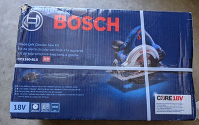 Bosch Circular  Saw With 18v Battery 