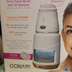 Conair Sonic Facial Brush With UV Sterilizer