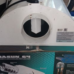 2  Hydrofarm Lights With Transformer Box.