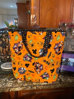 Disney Mickey and Minnie handmade Halloween bag