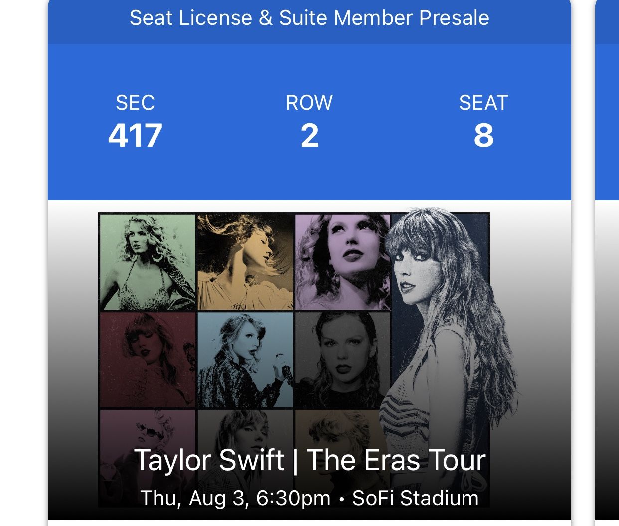Taylor Swift Tickets