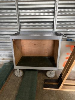 Metal Tool Cart