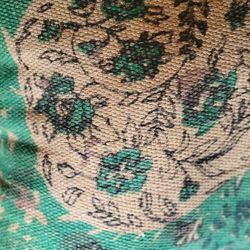 Large Antique Hand Knotted Turkish Rug Circa 1905