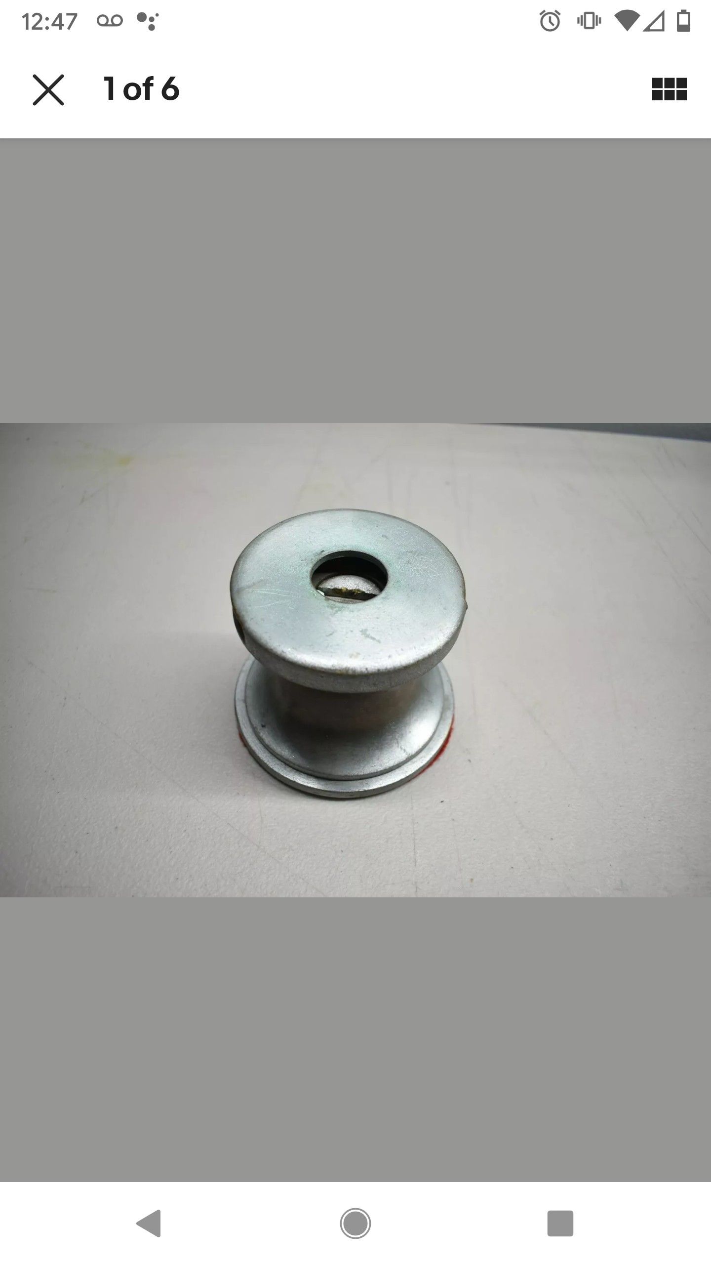 Nice Used Vintage / Antique Working Brass Boat Nautical Ships Winch - 5 Lbs USA