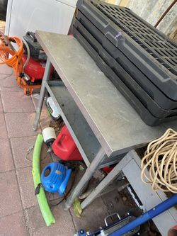 2 Metal Tables