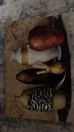 Decorative Vases Art Print