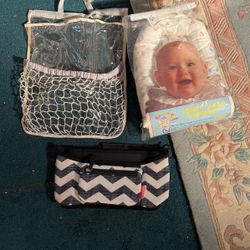 Baby Headrest , Stroller Bag And Stroller Organizer 