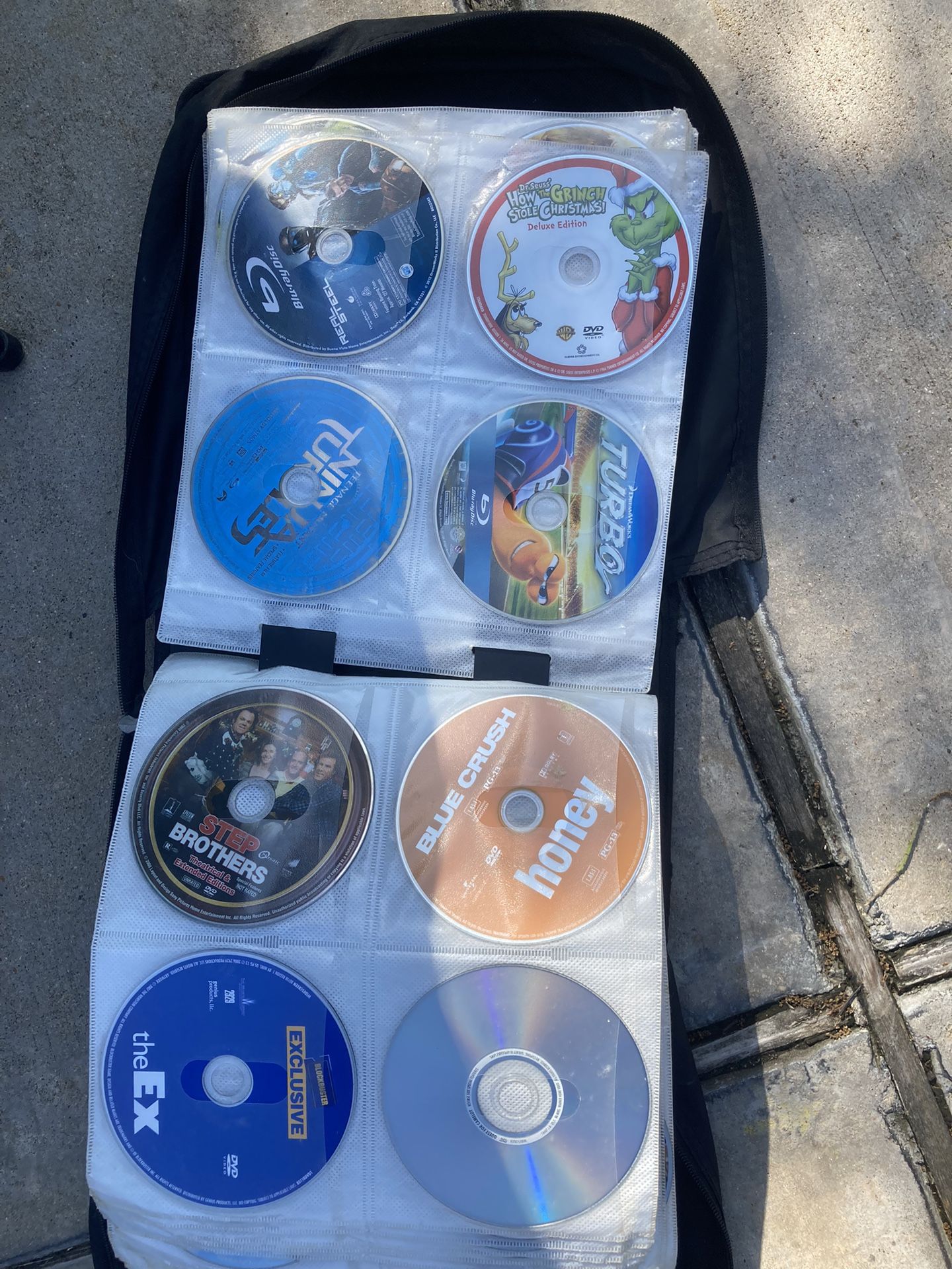 Binder Of Approximately 300 Dvds