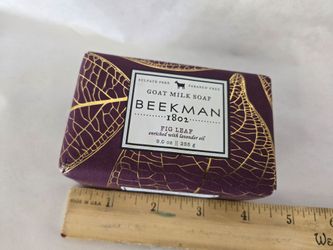 Beekman 1802 Goat Milk Soap Fig Leaf With Lavender 9oz