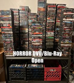 NEW HORROR Movies ONLY Section, NEW And Open Box, Seasons Sold Individually For Halloween Season