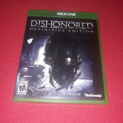 Dishonored Definitive Edition Xbox One Great Condition I'm Asking $15 Or Best Offer May Be Willing To Trade
