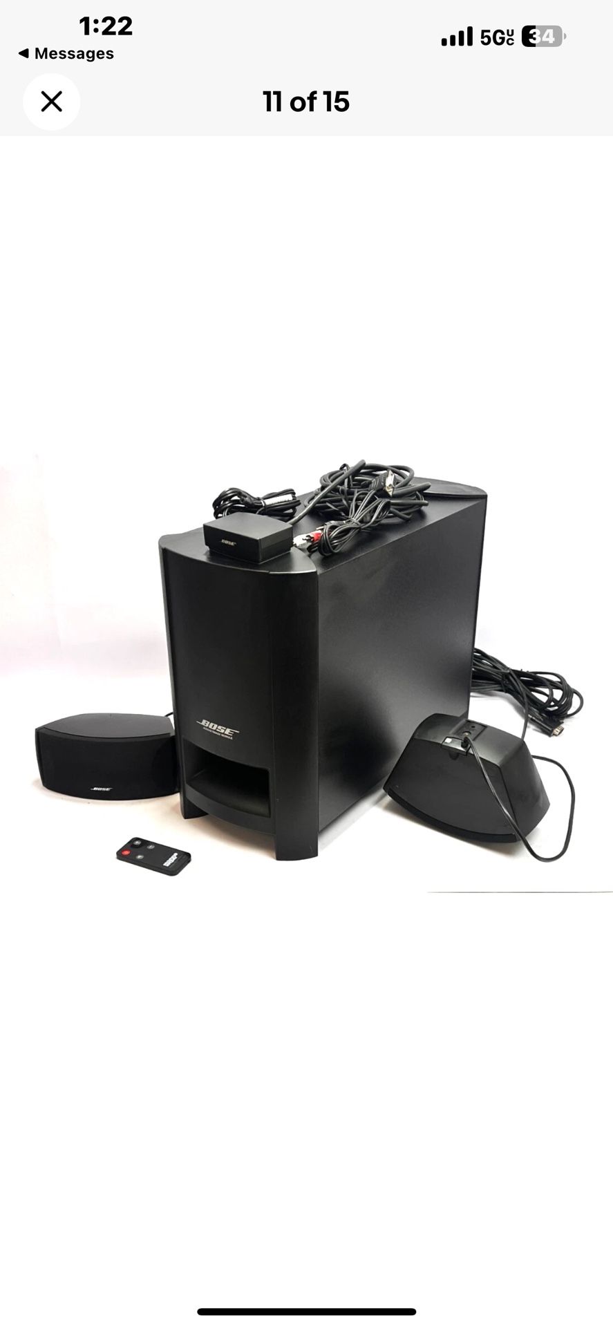 Bose CineMate Series II Digital Home Theater Speaker System
