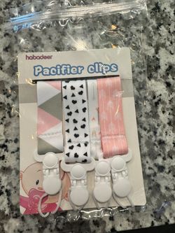 New Pacifier Clips 