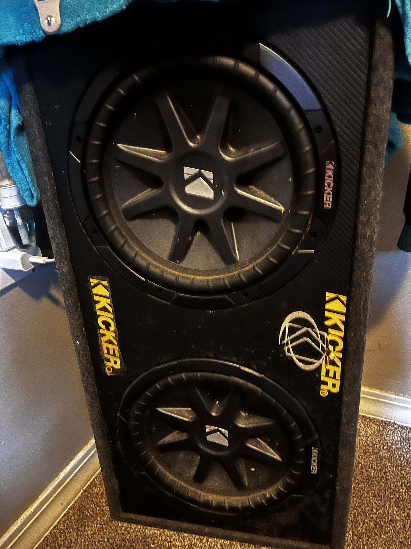 Black 12” Speakers