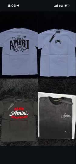 Amiri Graphic T-Shirts Bundles