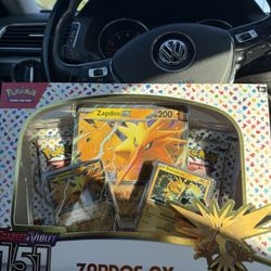 Zapdos Ex Box  Pokemon 