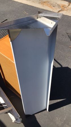 Stainless steel shelf