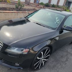 (10) Audi A4, Low Miles, Clean Title, Smogged, 22"rims, Runs And Drives Great 
