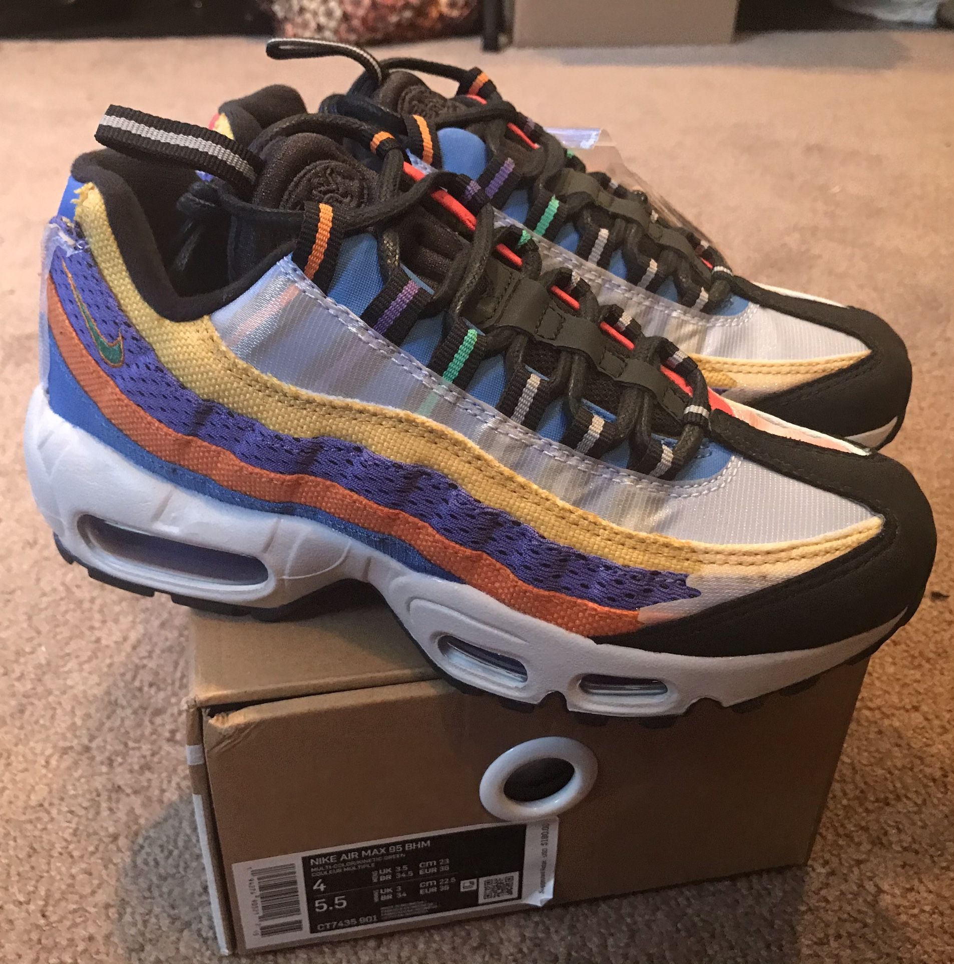 Nike Shoes Air Max 95 36 Nike Air Max 95 Reverse Neon FV4710-001