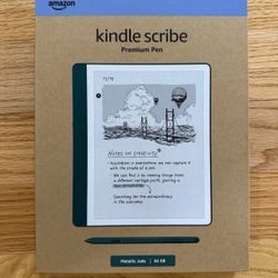 BRAND NEW SEALED Amazon Kindle Scribe 64GB 2nd Generation W/ Premium Pen 2025 Metallic Jade