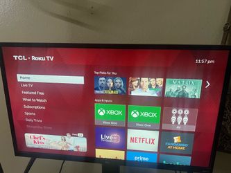 TCL 32” like new
