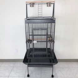 New $155 Large 68” Parrot Bird Cage for Parakeets Cockatiel Chinchilla Conure Cockatoo Lovebird Parakeet