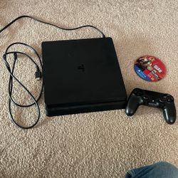 PS4 Slim With Controller