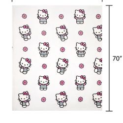 Hello Kitty Silk Touch Throw, 60" x 70"