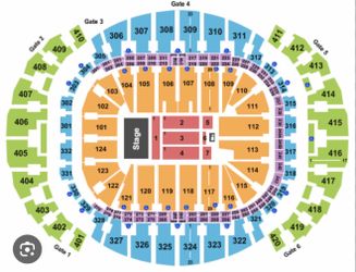 JCole Section 106 Row 10 4tickets + Parking (7/14)