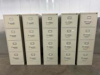 HON 4-Drawer Vertical Filing Cabinets $75 Each