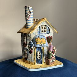 Blue Sky Clayworks Candle House By Heather Goldminc