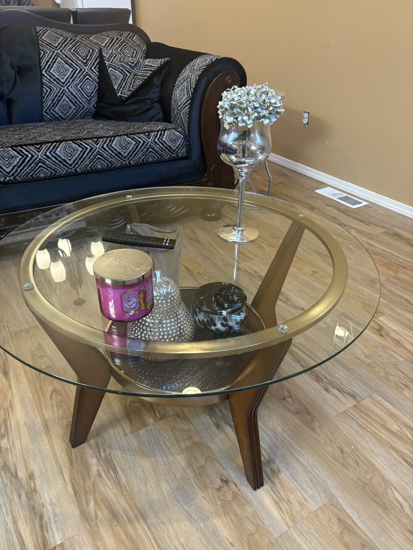 Three coffee tables