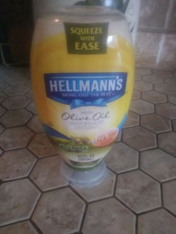 Hellmanns mayo with olive oil
