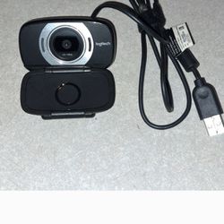 Logitech V-U0027 HD 1080P USB Webcam  Black