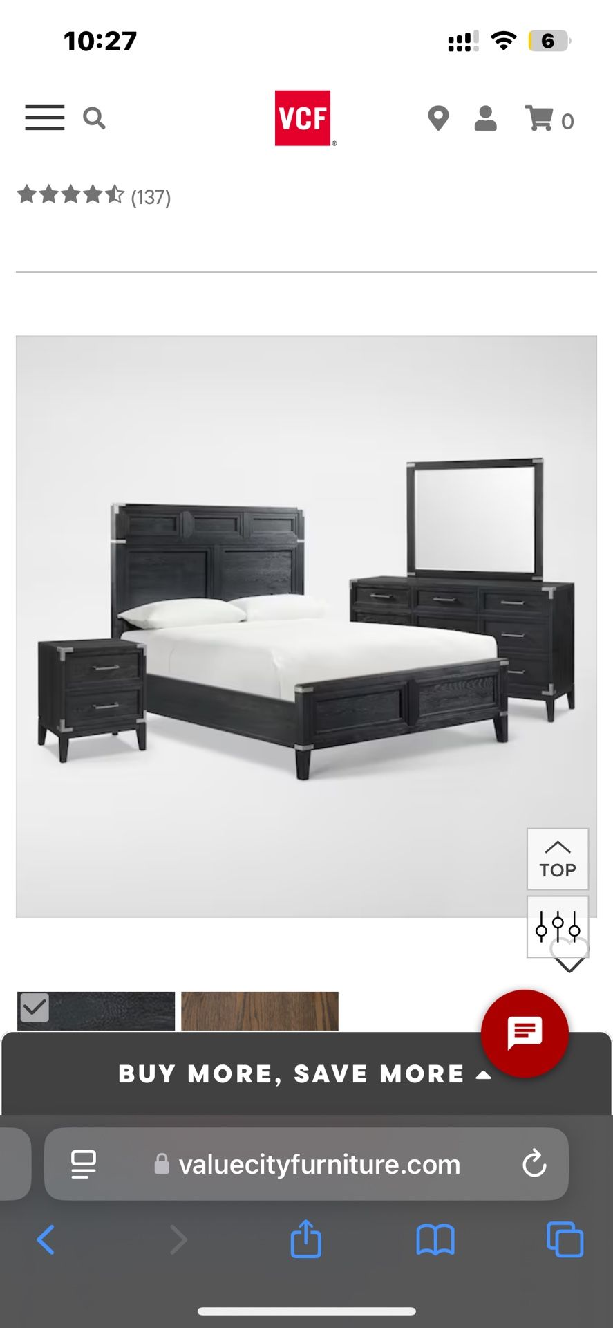 Queen Bed Frame And Dresser Set