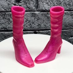 Bratz Funk Out Girl Boots Shoes metallic creamy pink