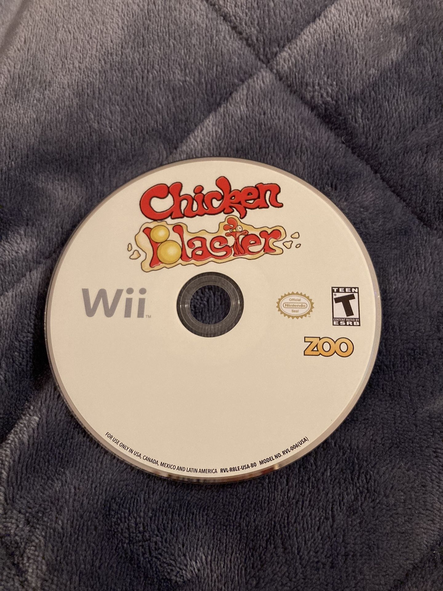 Chicken Blaster For Nintendo Wii