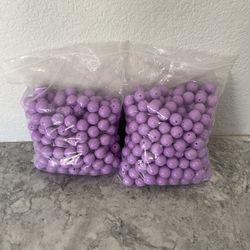Light Purple Gumball Beads