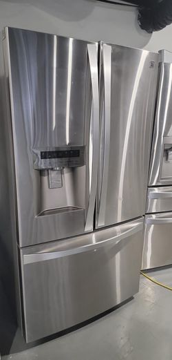 Kenmore 3-Door Stainless Steel Refrigerator
