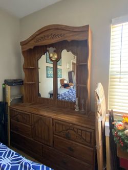 Free! Dresser and night stand.